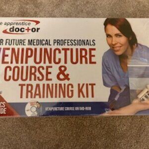 Venipuncture Practice Kit & Online Training for Nurses & Phlebotomists. Practice